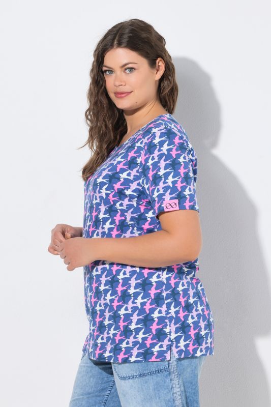 Swallow Print Short Sleeve Tee