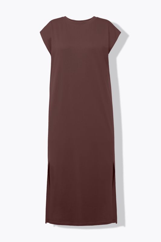 Classic Cap Sleeve Oversized  Fit Jersey Dress