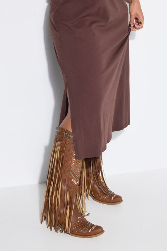Classic Cap Sleeve Oversized  Fit Jersey Dress