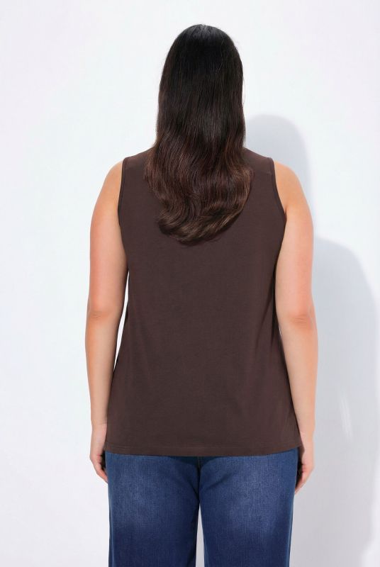 V-Neck Classic Fit Cotton Tank