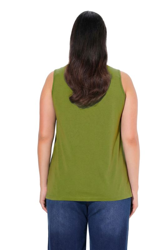 V-Neck Classic Fit Cotton Tank