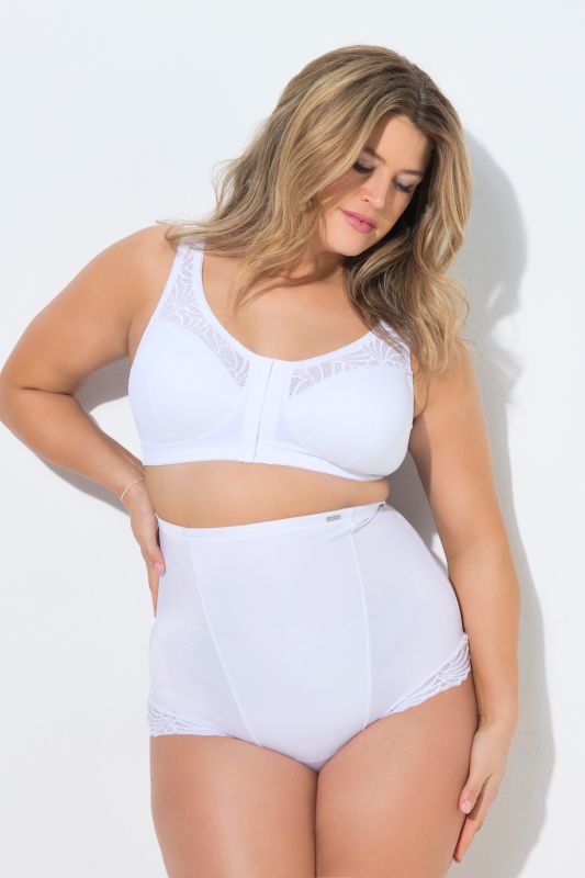 Lace Bottom High Waist Body Shaping Panty