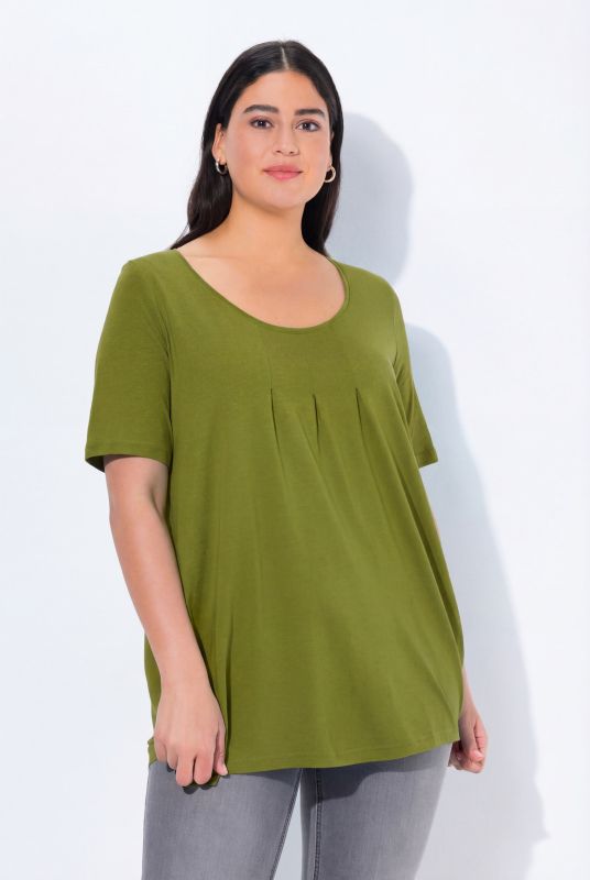 Essential Front Pleat Tee