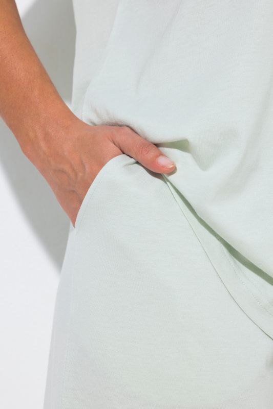 Eyelet Trim V-Neck Super Soft Cotton Blend Pajama Set