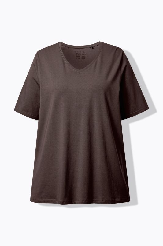 Essential V-Neck Stretch Tee