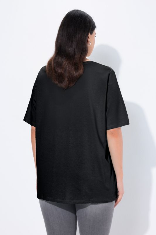 Essential V-Neck Stretch Tee