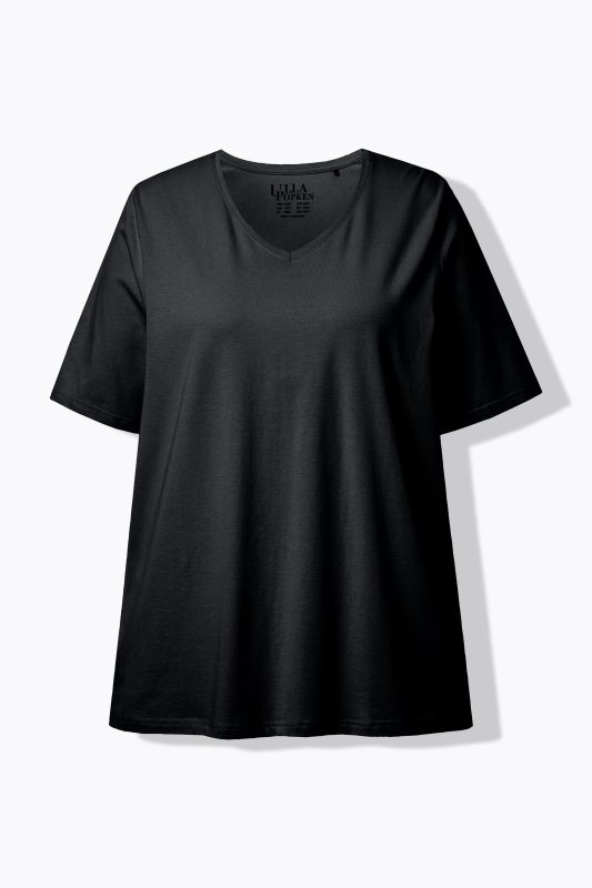 Essential V-Neck Stretch Tee