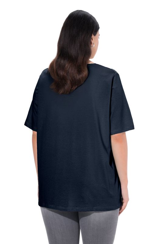 Essential V-Neck Stretch Tee