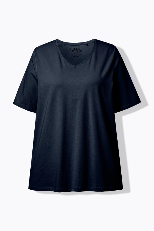 Essential V-Neck Stretch Tee
