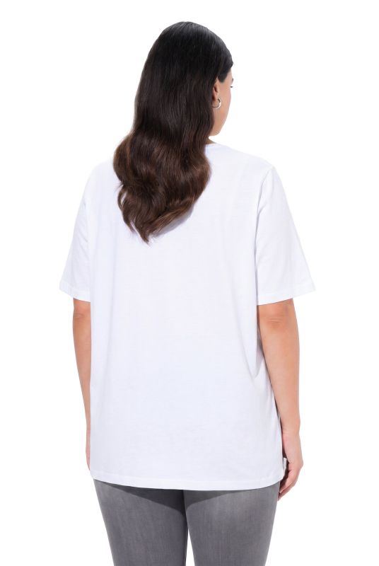 Essential V-Neck Stretch Tee