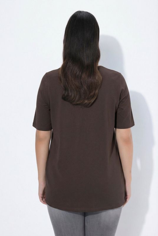 Essential Square Neck Stretch Tee