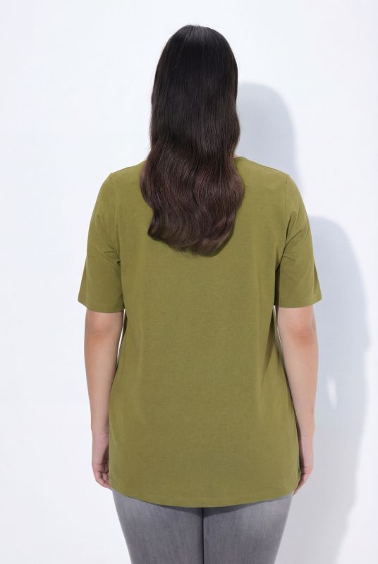 Essential Square Neck Stretch Tee