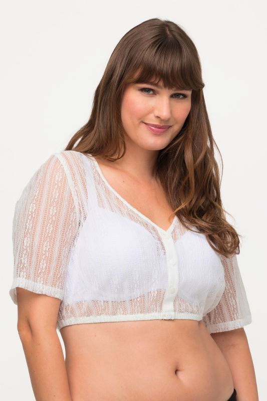 Sheer Lace Dirndl B louse