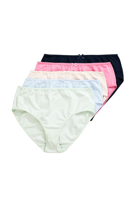 5 Pack Midi Brief- Polka Dot