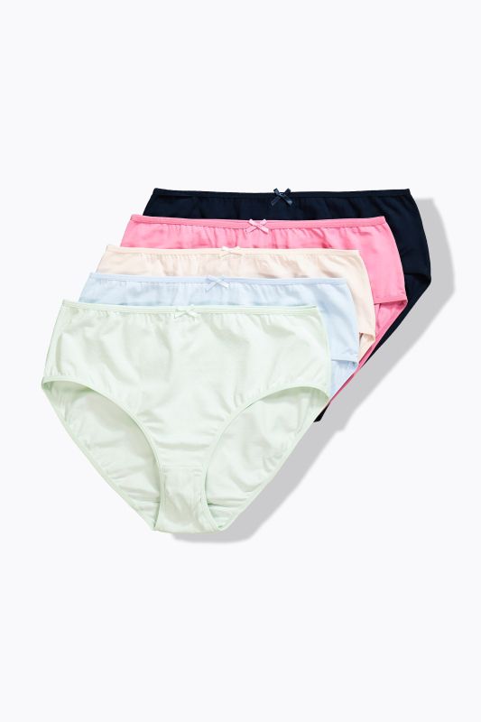 5 Pack Midi Brief- Polka Dot