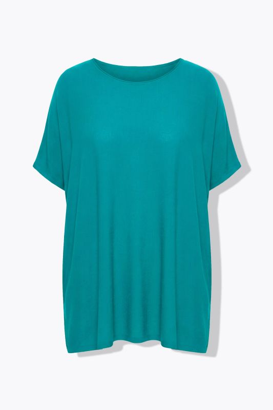 Batwing Sleeve Boat Neck Sweater