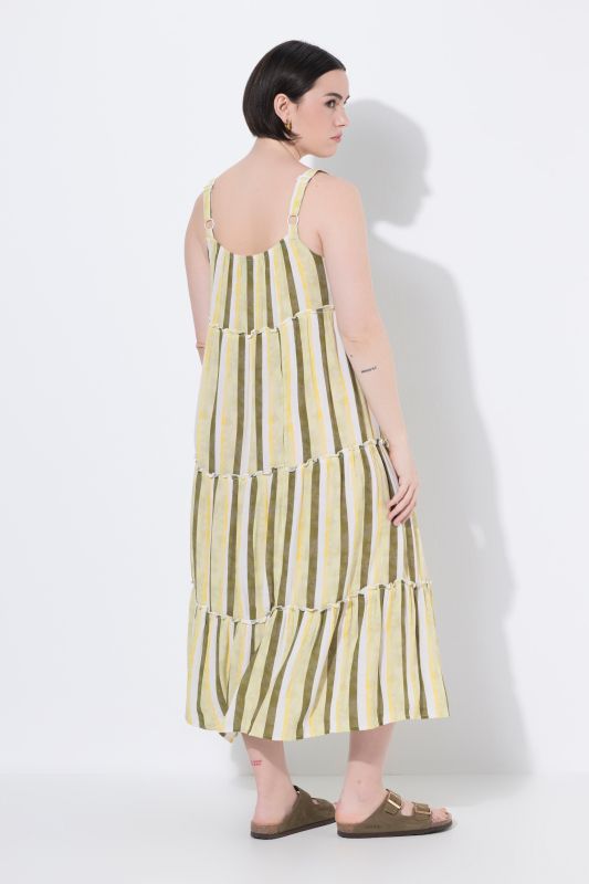 Pastel Stripe Sleeveless Dress