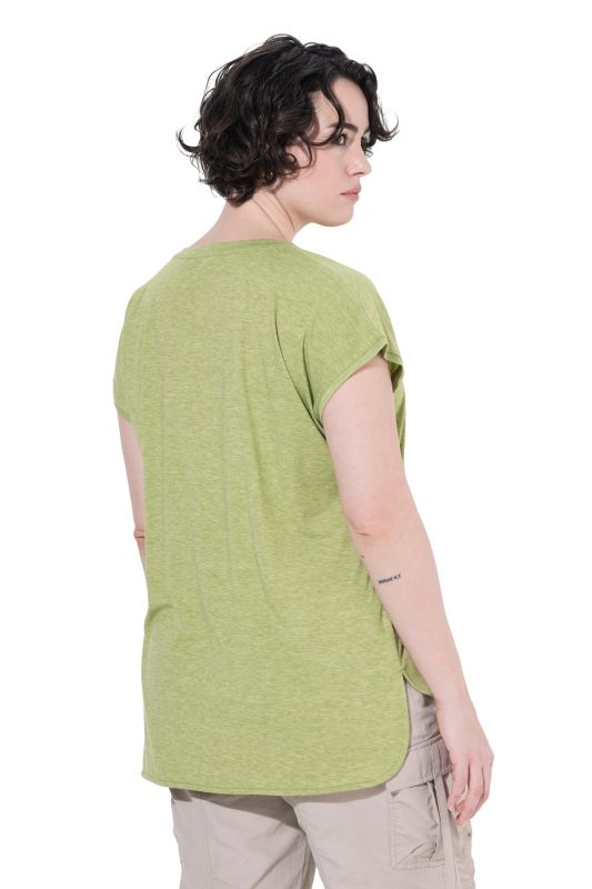 Heathered Cap Sleeve Tee