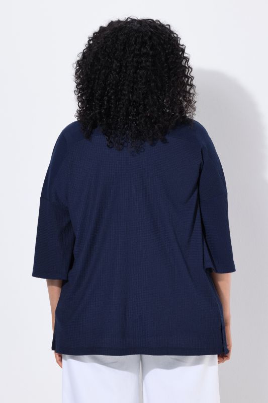 Open Shape 3/4 Sleeve Jacket