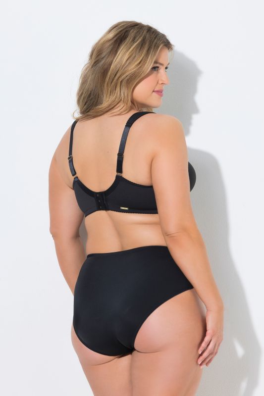 Lace Panel Microfiber Bralette