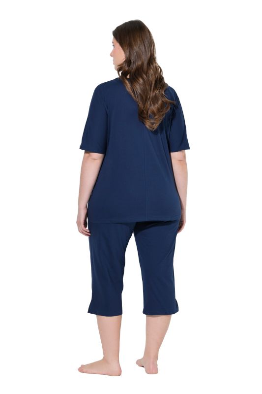 Satin Pocket Shortie Pajama Set