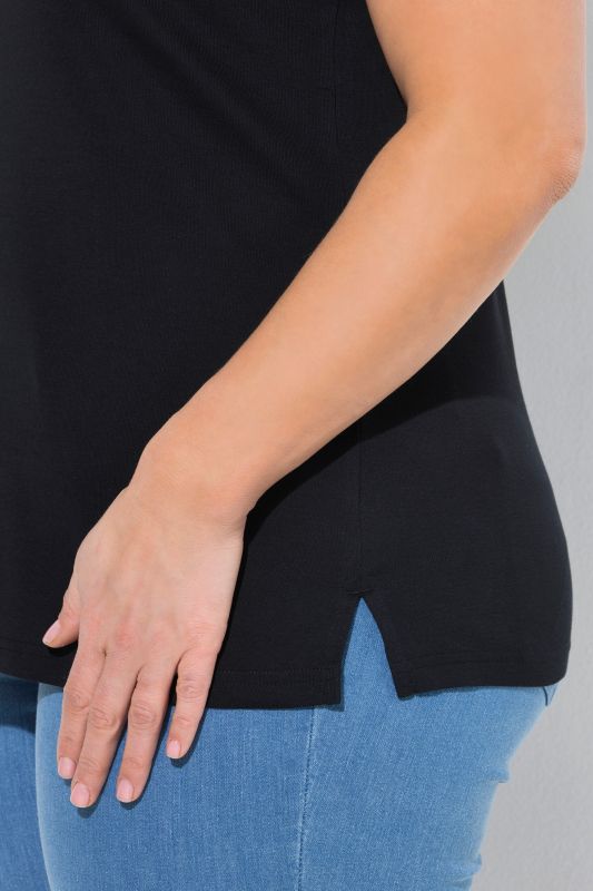 Eco Cotton Crew Neck Tank Top