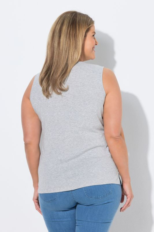 Eco Cotton Crew Neck Tank Top
