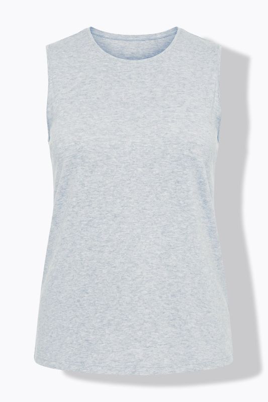 Eco Cotton Crew Neck Tank Top