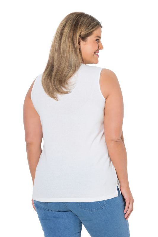 Eco Cotton Crew Neck Tank Top