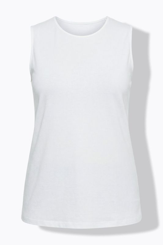 Eco Cotton Crew Neck Tank Top