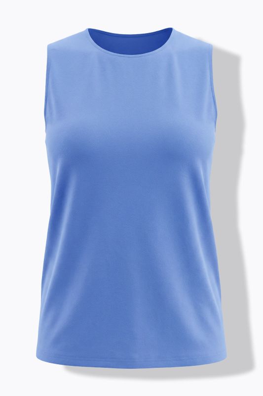 Eco Cotton Crew Neck Tank Top