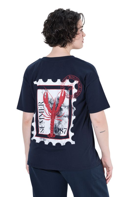 Lobster Back Graphic Tee