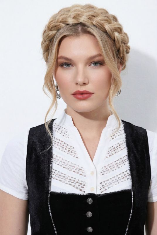 Color Pop Plaid Velvet Dirndl
