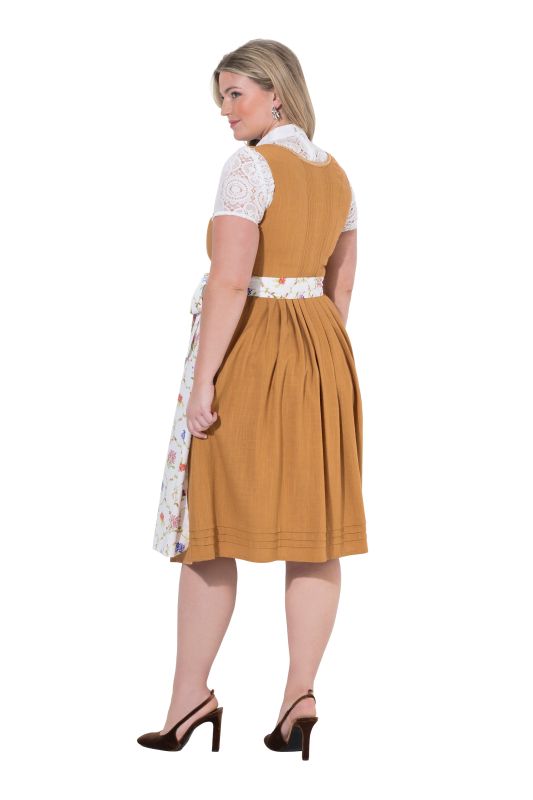 Botanical Print Linen Blend Dirndl