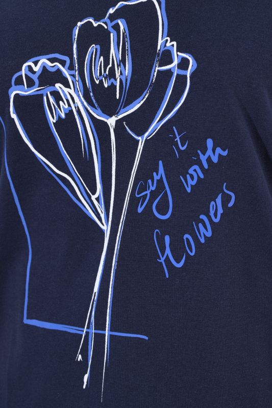 Say It With Flowers Graphic Tee