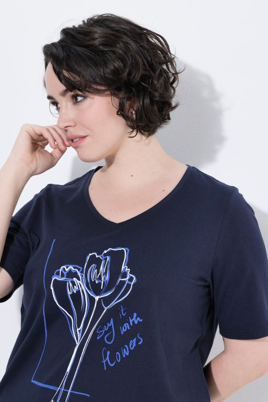 Say It With Flowers Graphic Tee