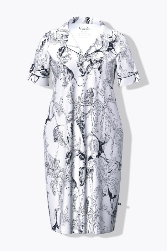 Safari Print Modal Blend Nightgown