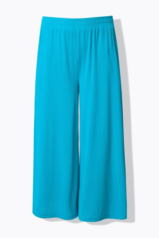 Extra Wide Leg Elastic Waist Culottes