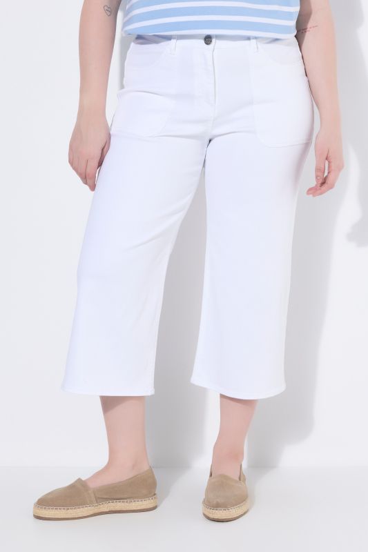 Stretch Fit Mary Denim Culottes