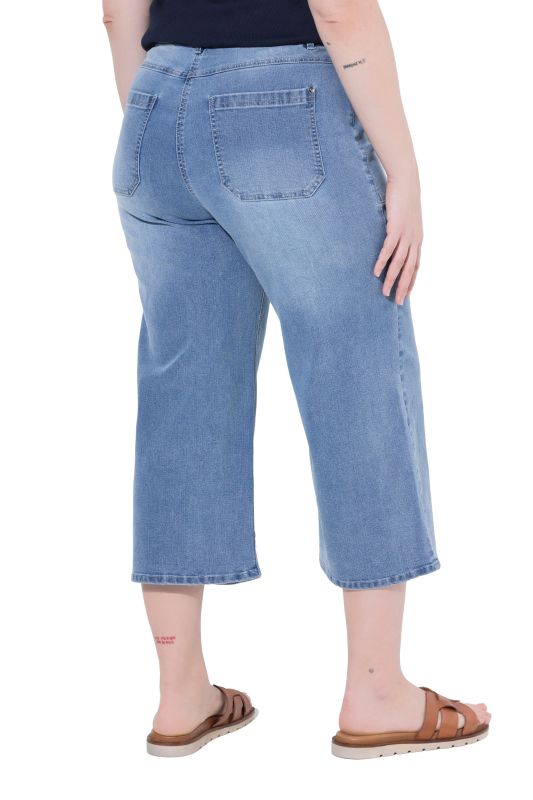 Stretch Fit Mary Denim Culottes
