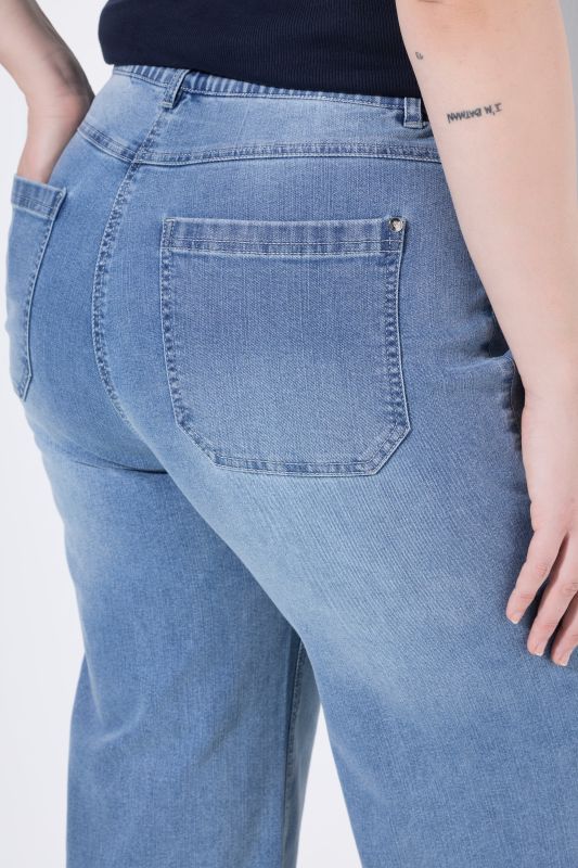 Stretch Fit Mary Denim Culottes