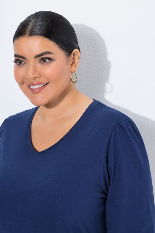 Balloon Sleeve Knit Tunic