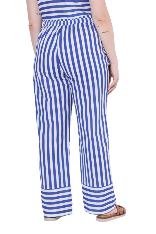 Striped Drawstring Waist Pants