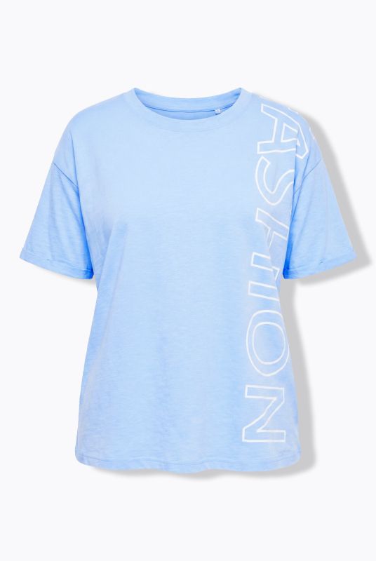 FASHION Lettering Short Sleeve Tee