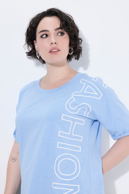 FASHION Lettering Short Sleeve Tee