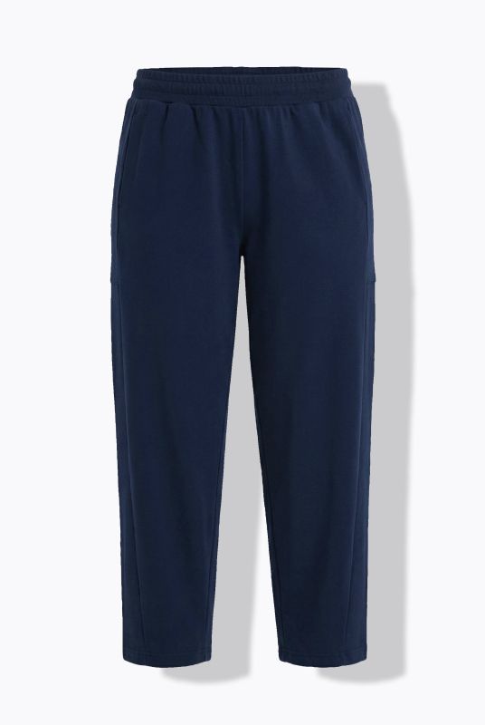 Decorative Seam Elastic Waist Sweatpants
