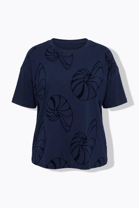 Nautilus Flocked Short Sleeve Tee