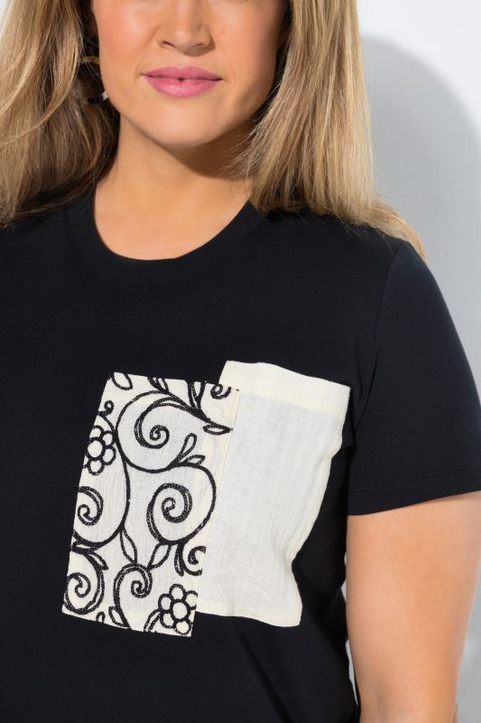 Eco Cotton Printed Pockets Short Sleeve Tee