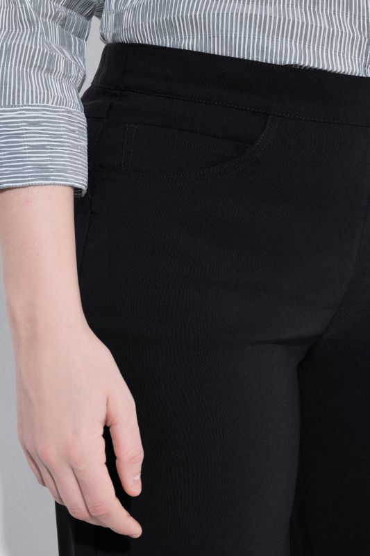Bengaline Elastic Waist Pants