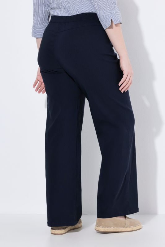 Bengaline Elastic Waist Pants
